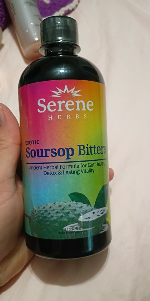 Exotic Soursop Bitters – 100% Natural Organic Herbal Blend – 16 fl oz