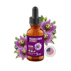Passion Flower Extract – Calm Anxiety Stress Support – Easy Liquid Drops DX USA
