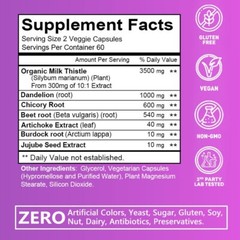 Milk Thistle for Liver Cleansing, Detoxification and Cell Repair(5700Mg/serving)