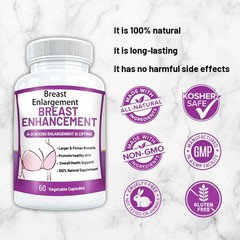 BIGGER BREASTS ENLARGEMENT GROW BIG BUST FIRMING PILLS ENHANCEMENT 60 CAPSULE