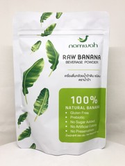 Namwah Raw Organic Green Banana Beverage Powder 100% Gluten Free, No Sugar 200g.