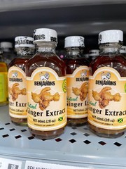 4 Pack Benjamins Natural Ginger Extract 2 fl oz Bottles – Made in Jamaica