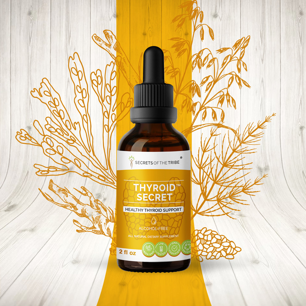 Secrets Of The Tribe Thyroid Secret Alcohol-FREE Tincture