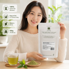 100% Natural Boseong Green Tea Powder 300g SINSUNHERB Herbal Supplement