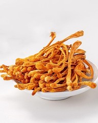 Dried Whole Cordyceps Mushroom – 4.0 oz, All-Natural Cordyceps for Immunity, Hea