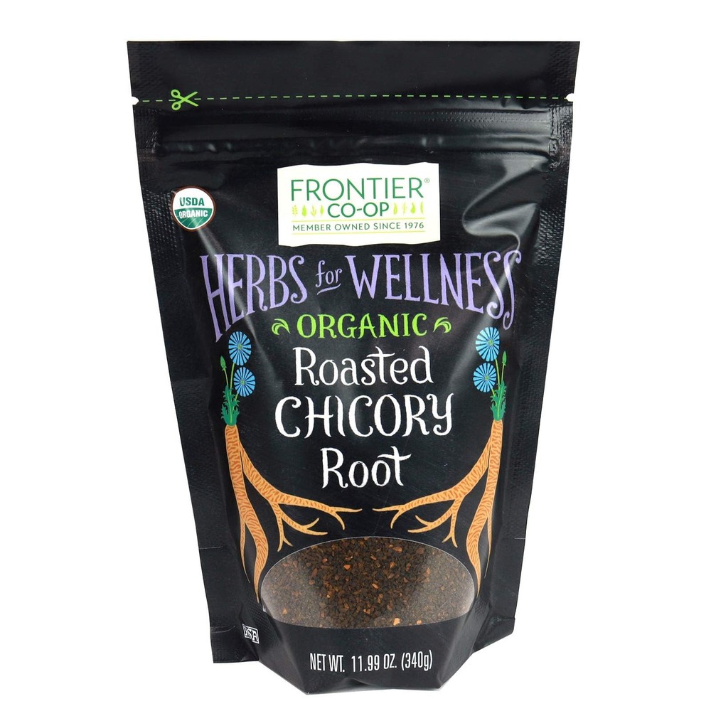 Organic Roasted Chicory Root Caffeine Free Coffee Alternative 8oz