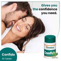 Himalaya Confido – 10 Packs (600 Tablets) | Natural Men’s Health Support |