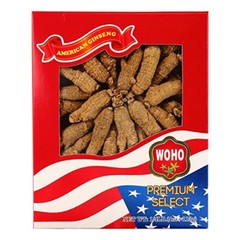 WOHO Cultivated American Ginseng 1134 Short Medium Small 4 oz Box