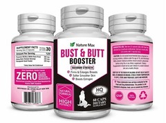 BUST & BUTT WOMEN BREAST & BUTT Herbal & Natural 60 Pills