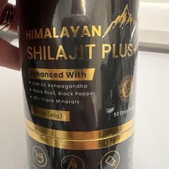 BeepWell Shilajit Plus Himalayan Resin Pure Natural Resin 50 Servings 1.4 oz NEW