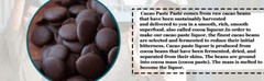 Cacao Paste Wafers 1 lb Raw Vegan USDA Certified Organic