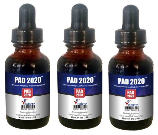PAD 2020- Liposomal Blood Circulation Combo Pack (3 unit 60 ml)