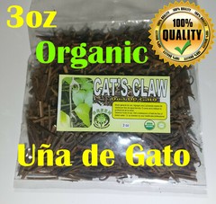 Uña Una de Gato Cat’s Claw 3oz Unicaria Tomentosa 100% Natural Organic Tea !!!