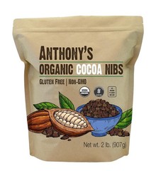 Organic Criollo Cacao Nibs 2lb Bulk Gluten Free Non GMO Cacao Snacks