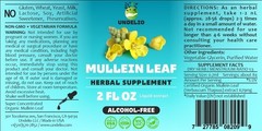 Undelio Mullein Leaf Extract For Hung Cleanse 2 oz Respiratory & Immune Support