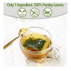 ULTHMOK Parsley 60 Tea Bags Made with 100% Natural Parsley Leaves Caffeine Free