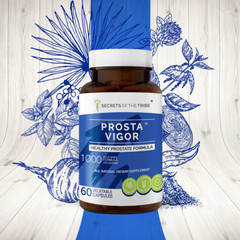 Secrets Of The Tribe Prosta Vigor Capsules, 500 mg