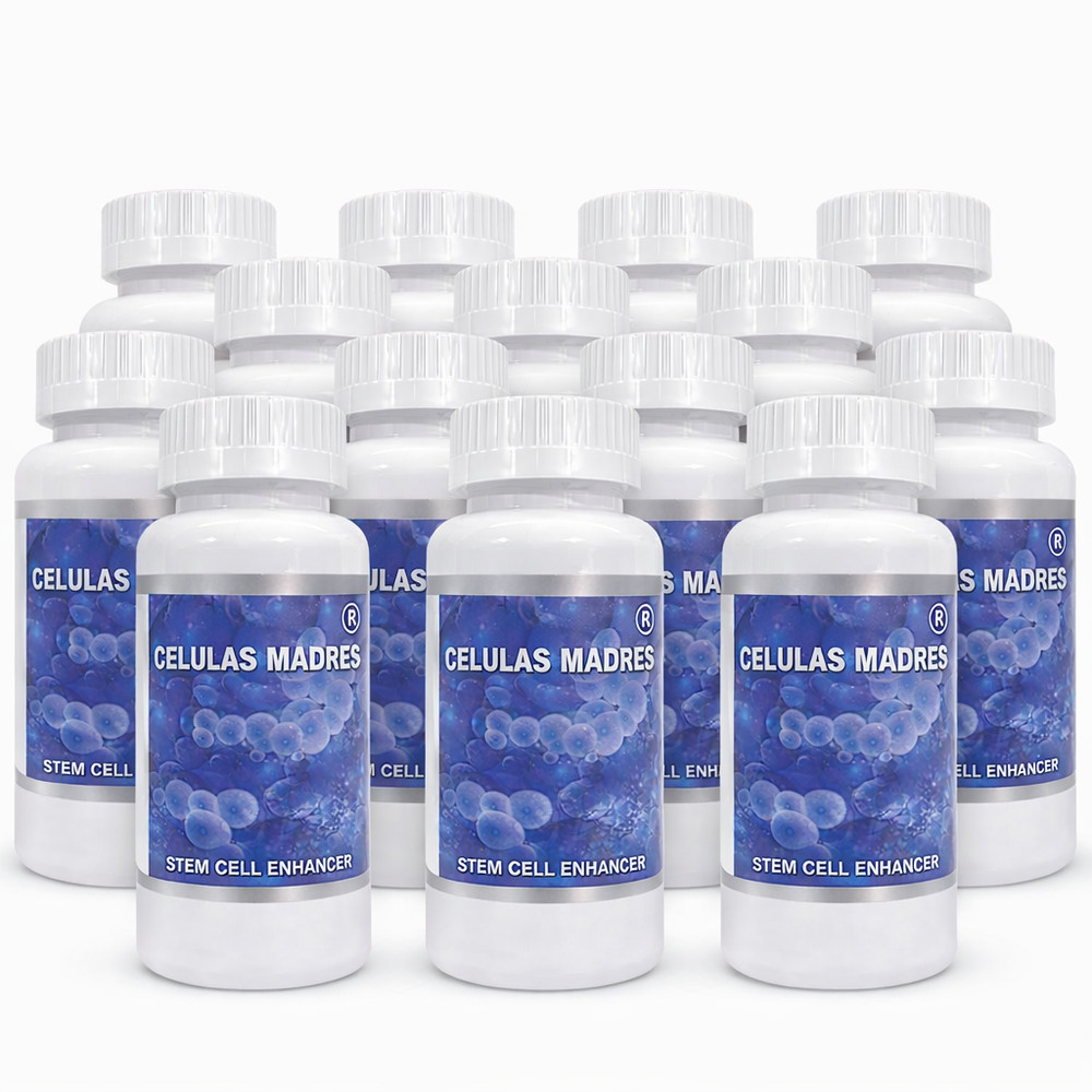 Celulas Madres (12 Bottles) vitamisan Madre Cell stem Plus AFA Bio Stem Cell Boo