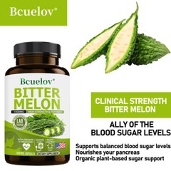 Bitter Melon Capsules Regulates Blood Sugar Levels Weight Loss Enhances Immunity