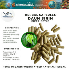 [idHerb] 100-500 CAPSULES daun Sirih Piper betle Organic WildCrafted🌿🌿