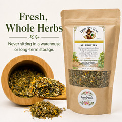 SEASONAL ALLERGY TEA for no more running nose, sneezing & itchy eyes