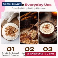 Ceylon cinnamon powder, GI Certified | Made in Sri lanka | Guaranteed Authentici