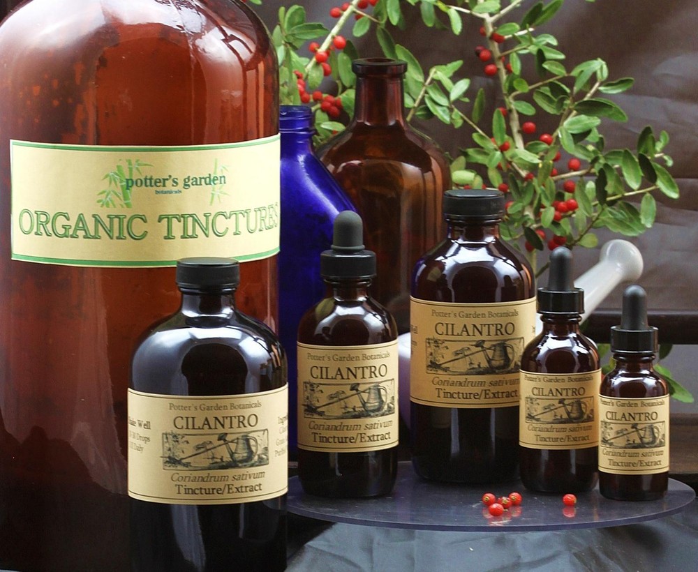 CILANTRO Extract antiviral heavy metal cleanse HDL Organic Folk Remedy Tincture