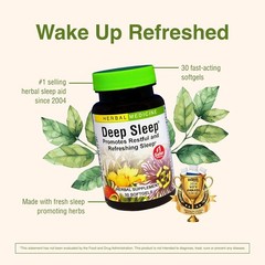 Herbs Etc. Deep Sleep Softgels – Herbal Support 30 Count (Pack of 1)