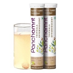 Panchamrit Triphala Effervescent Tablets, 20 Tablets Each Set Of 2 W534