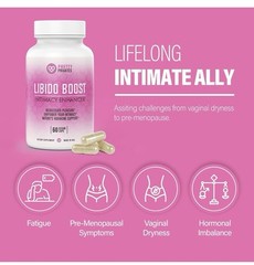 Pretty Privates Libido Boost Intimacy Enhancer 60 Capsules Exp 03/2027