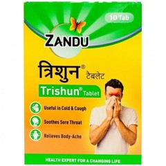 Zandu Trishun Tablets 60 Count Pack 30×2 Herbal Wellness Supplement