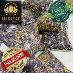 Blue Lotus |Nymphaea Caerulea| 100% Organic Herbal Hand Picked Pure Flowers Tea