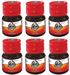 6 x Sloan’s Pain Relief Balm 20gm Kills Pain – |Joint|Body| Knee|Muscles|Pain FS