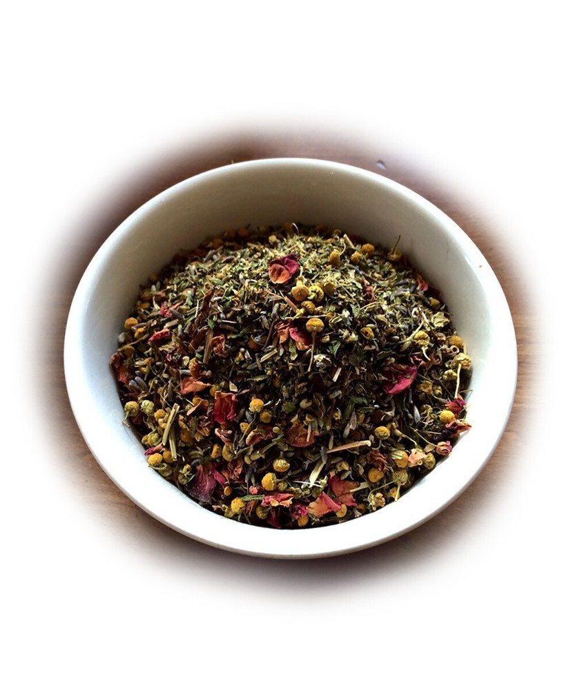 Organic Meditation Herbal Tea (Skullcap, Lavender, Chamomile) USA SHIP