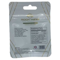 Rock Hard Fast Acting Male Performance Enhancement 12 Pills