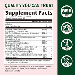 Soursop Living Bitters (Herboganic) 100% Natural 16 oz