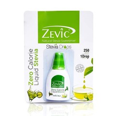 @ Zevic Natural Sugar Free Stevia Drops Zero Calorie 15ml y660 N478