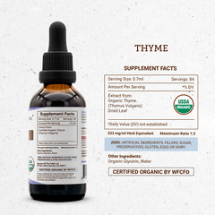 Secrets Of The Tribe Thyme Tincture Alcohol-FREE