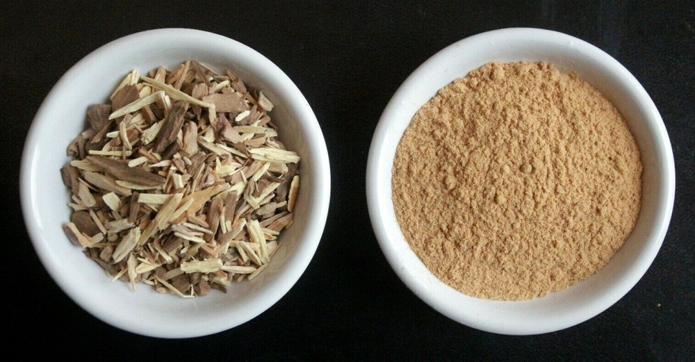 Sandalwood CHIPS or POWDER Resins Loose Bulk Incense Soap Acne Scars Cleansing