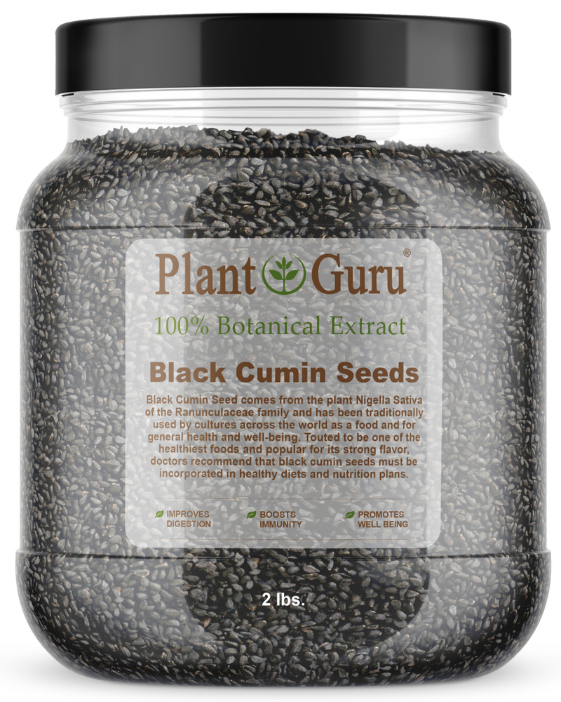 Black Cumin Seeds 2 lbs Jar Whole NIGELLA SATIVA Kalonji Herb Comino Negro Bulk