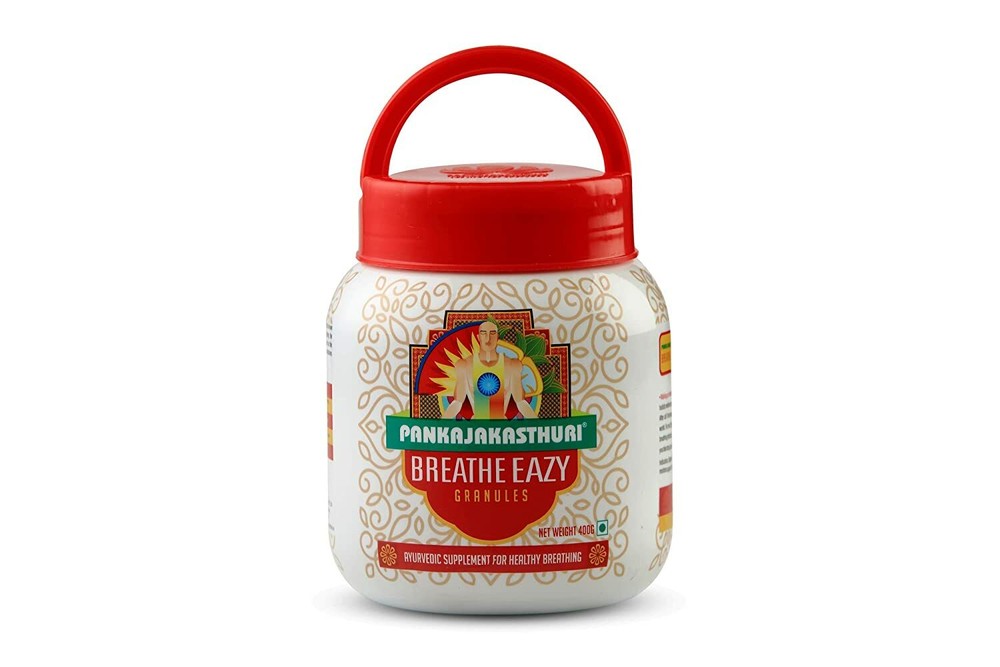 Pankajakasthuri Ayurvedic Breathe Eazy, 400 g Long Expiry