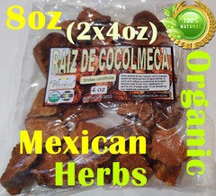 Cocolmeca 8oz Herbal Tea Raiz de Cocolmeca Mexican Herbs Smilax cordifolia !!!