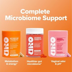 URO Metabolism + Probiotic Support Capsules – 30 Count (Pack of 1)