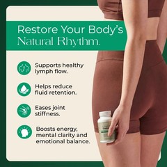 Lymphatic Drainage Supplement – Lymphatic Drainage Capsules with Dandelion, B…