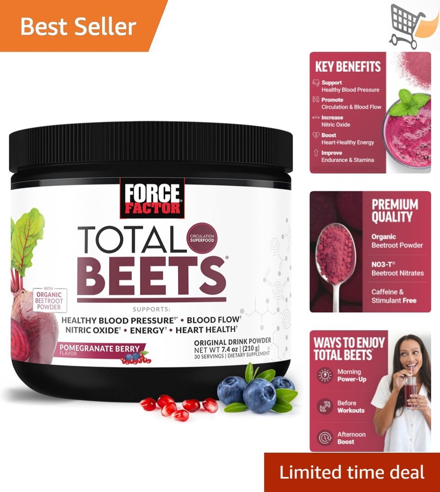 Beetroot Powder Superfood Drink Mix Supports Circulation Heart Health 80