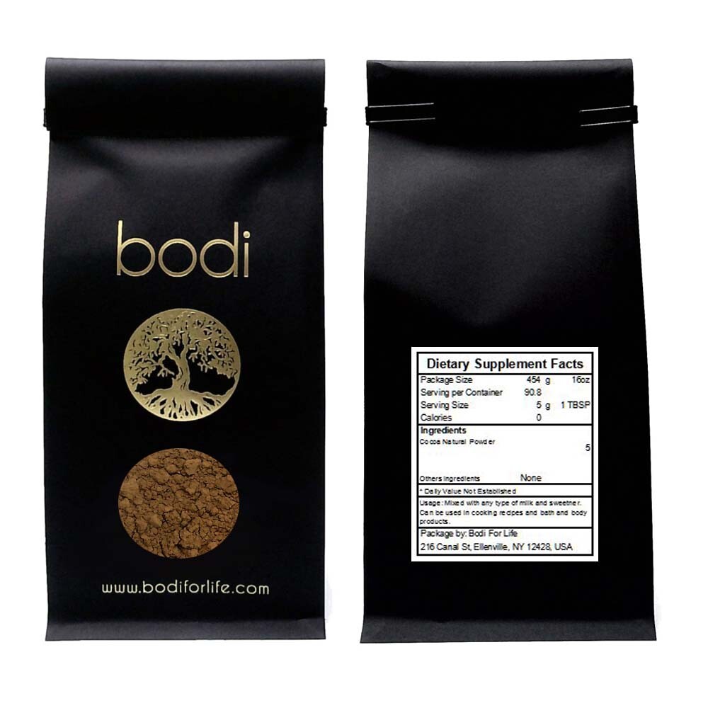 Cocoa Natural Powder | 4oz to 5lb | 100% Pure Natural Hand Crafted