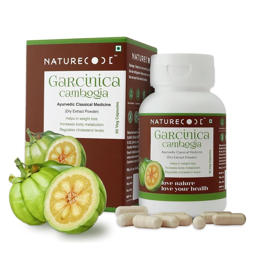 Nature Code Garcinia Cambogia Capsules, 60 Capsules U352