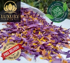 Dried Blue Lotus Flower Nymphaea Caerulea Organic 100% Pure Herbal Tea Ceylon!!!
