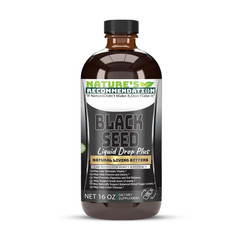 2 Bottles Black Seed Liquid Bitters 16 w/BLACK CUMIN SEEDS