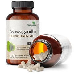 Ashwagandha Extra Strength Stress & Mood Support 100 Capsules